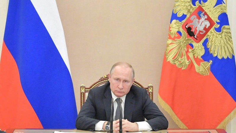 Обращение Владимира Путина к гражданам России в связи с коронавирусом от 2 апреля.